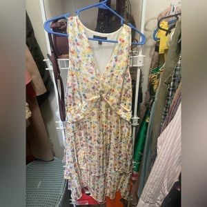 Banana republic floral dress size 12